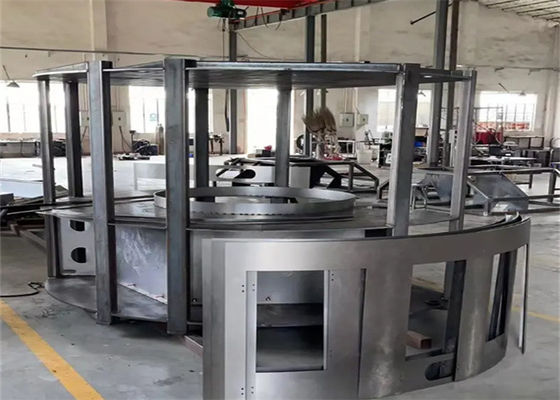 औद्योगिक शीट धातु वेल्डिंग प्रक्रिया छोटे लेजर कट धातु भागों